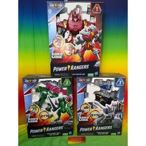 Power Rangers Dino Fury Zord Link Megazord Set